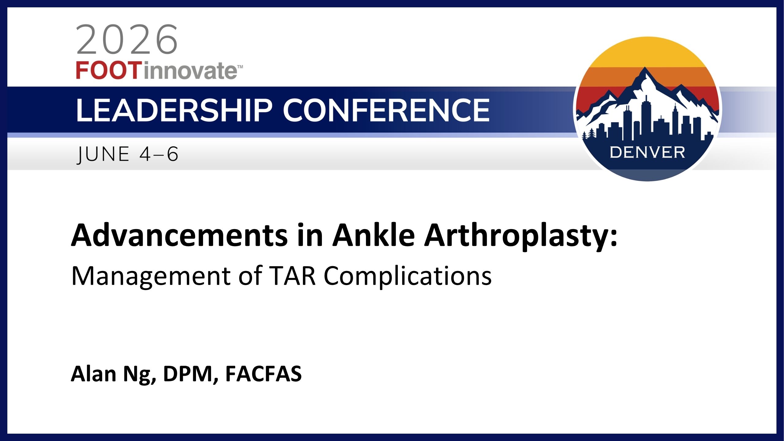 2026 FILC: Management of TAR Complications